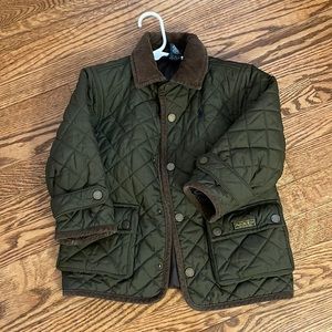 Toddler boys Polo quilted jacket